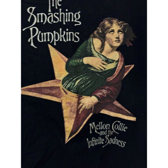 The Smashing Pumpkins Band T-Shirt Mellon Collie and The Infinite Sadness Black - Picture 13 of 13